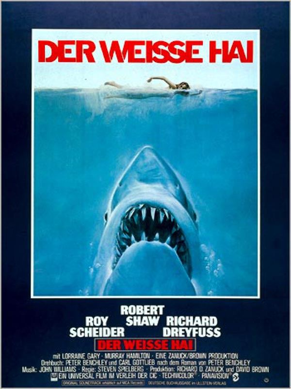 《大白鯊》為大導演史蒂芬史匹柏作品，曾獲奧斯卡許多大獎提名。   圖 : 翻攝自IMDb網路電影資料庫
