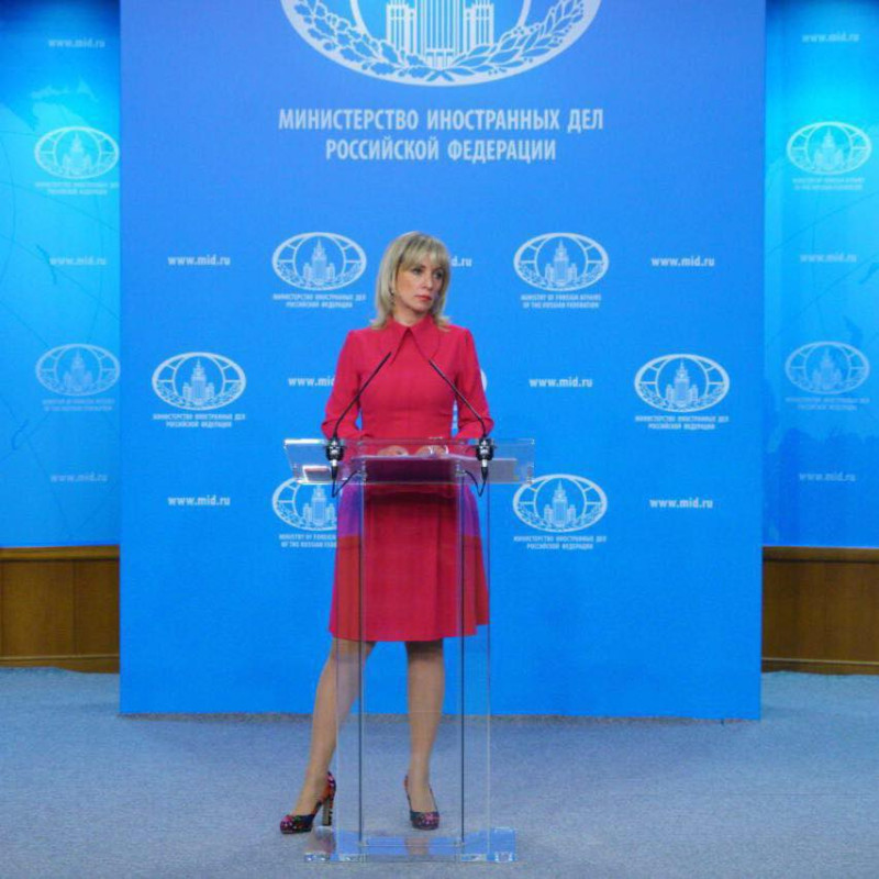 俄羅斯外交部發言人札哈羅娃。   圖：翻攝Maria Zakharova臉書（資料照）
