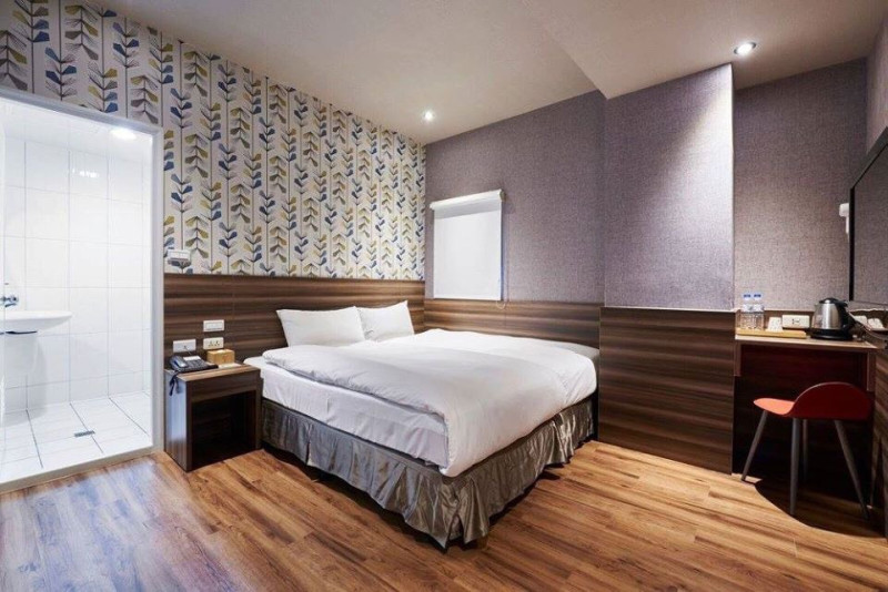 台北市觀傳局宣布再增3家防疫旅館。圖為明日大飯店房間照片。   圖：北市府觀傳局 / 提供