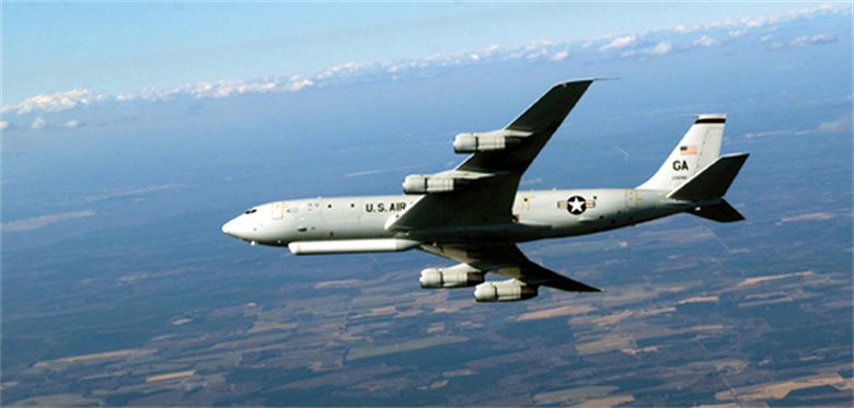 美國、南韓27日共派出6架偵察機飛近北韓探查。   圖：翻攝自美國空軍網站