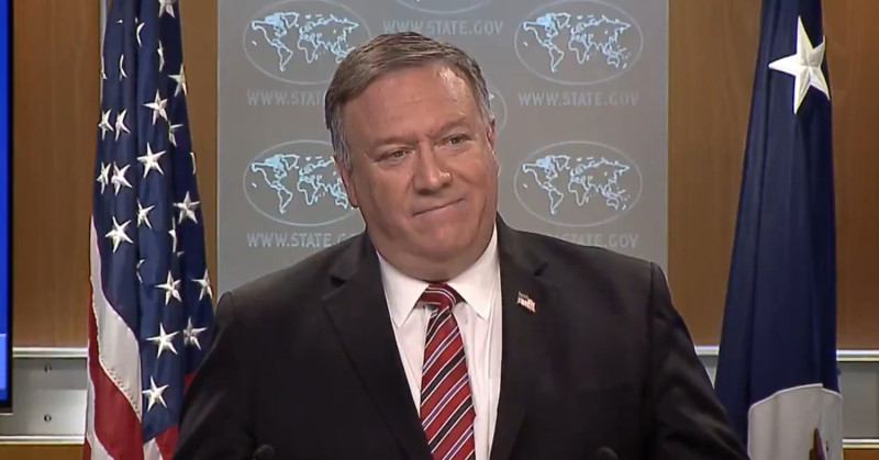 美國國務卿蓬佩奧（Mike Pompeo）呼籲世界各國支持台灣以觀察員身分參與WHA。   圖：翻攝自Secretary Pompeo推特