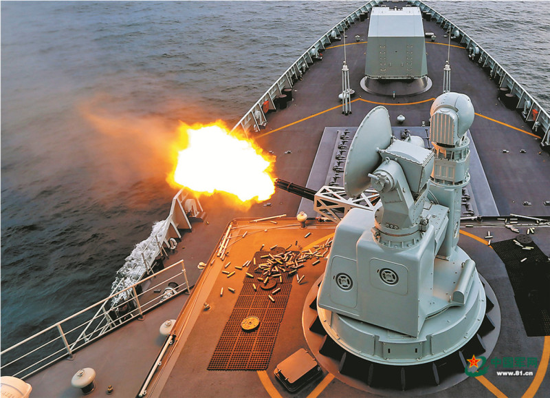 中國海事局網站6日發布公告，11日起將在浙江舟山海域進行實彈射擊訓練，引發關注。（示意圖）   圖：翻攝自中國軍網