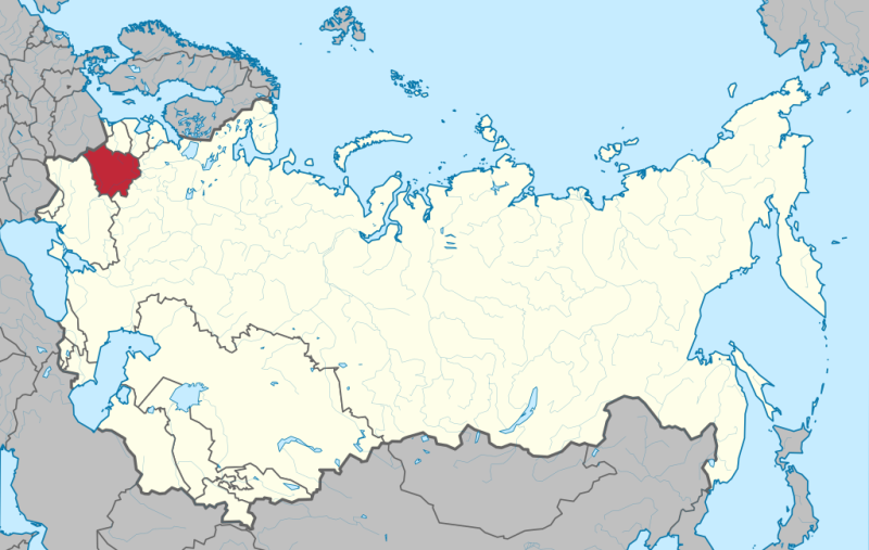 30年前從蘇聯獨立出來的白俄羅斯（紅色區域），一直被莫斯科當作勢力範圍。如今美國卻把石油賣到這個國家。   圖：Milenioscuro繪製 ，CC BY-SA 4.0