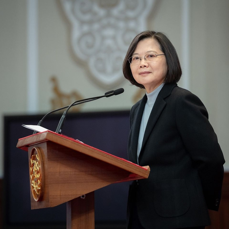 總統蔡英文520就職，將展開她的第2任任期，外媒分析蔡英文成功的主要動力，是台灣人身分的更深刻轉變。   圖：翻攝自蔡英文臉書