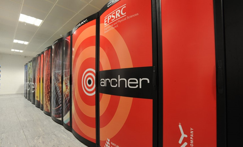 英國超級電腦ARCHER因遭到駭客入侵而關閉。   圖：取自英國研究與創新機構