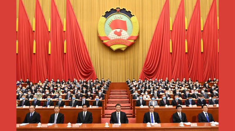 中國人大常委會6月30日以162票全員表決通過港版國安法。   圖：翻攝自中國人大官網（資料照）