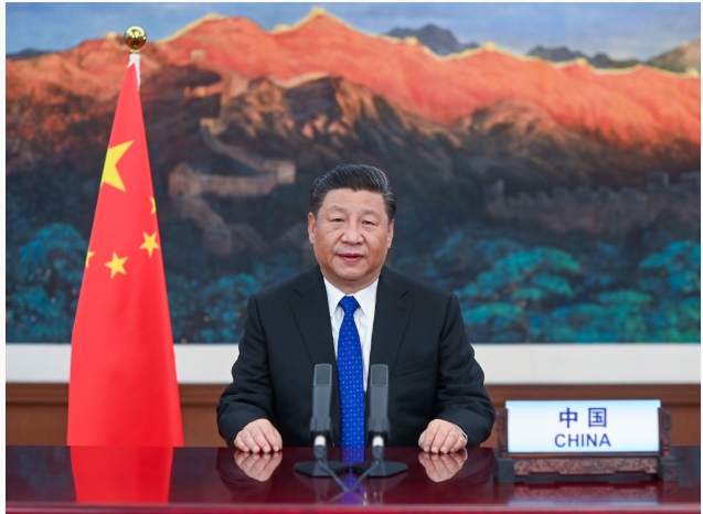 今年兩會，中國國家主席習近平刻意4次「下團組」。   圖 : 翻攝自新華網