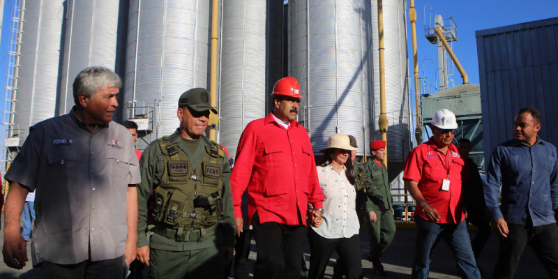 馬杜洛繼承查維茲，以強人的姿態領導委內瑞拉，卻讓這個世界石油蘊藏量最大的國家沒有油可以用   圖：翻攝馬杜洛官網