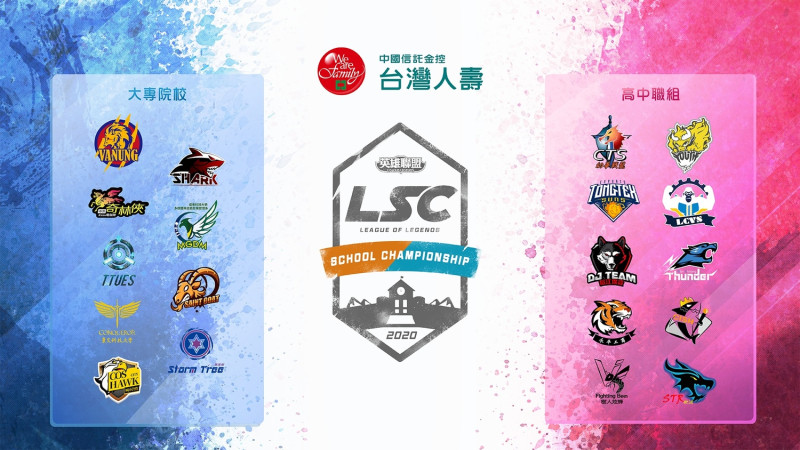 台灣人壽LSC第三屆校園聯賽例行賽將在6月8日正式以線上賽形式回歸。   圖：TESL提供