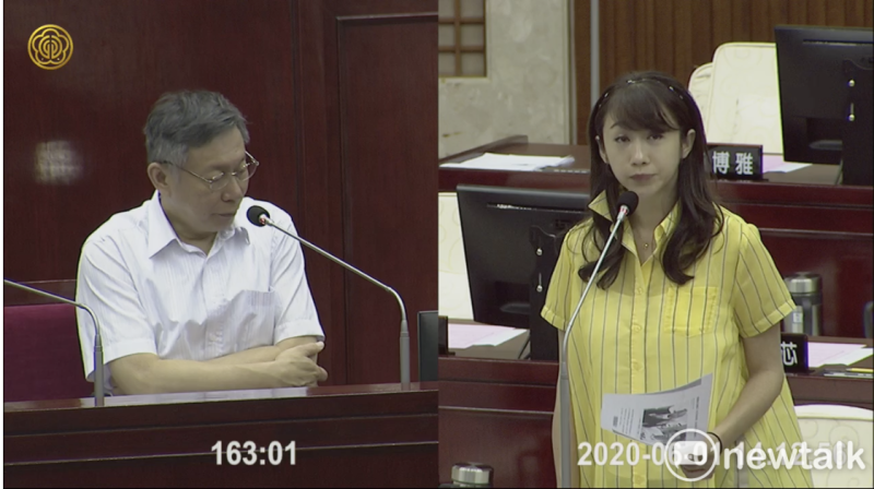 台北市長柯文哲稱，罷韓若過關，不會邀韓國瑜回鍋。   圖：翻攝台北市議會直播