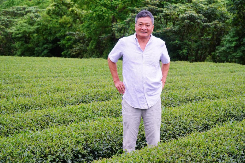 今年春茶「茶王」李傳清。   圖：新北市農業局提供