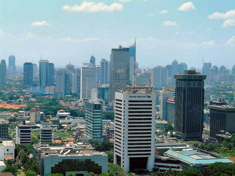 印尼首都雅加達   圖:擷取自twitter