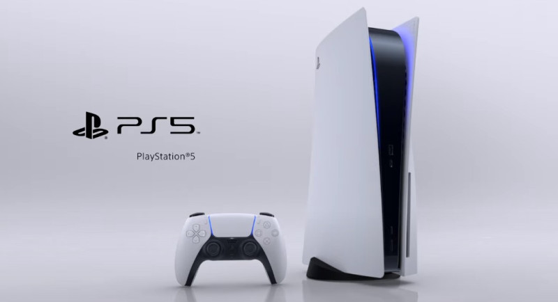 PS5機身造型終於在為時近一個半小時的直播尾聲現蹤。   圖：翻攝自PlayStaion YouTube