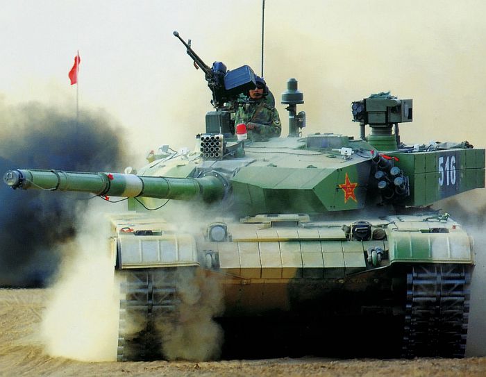中國99式主力戰車。   圖 : 翻攝自mdc.idv.tw