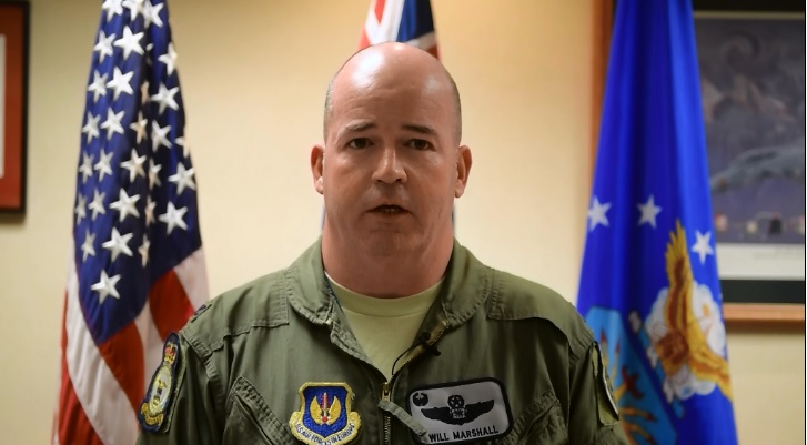 美軍第48戰鬥機聯隊公共事務發言人克林格曼證實，失事的F-15C戰機飛行員已經罹難。   圖：翻攝自第48戰鬥機聯隊
