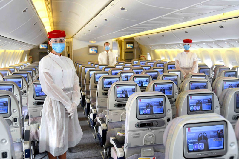 阿聯酋航空已在搭機每道關卡設置全面的安全防護措施。   圖：阿聯酋航空／提供