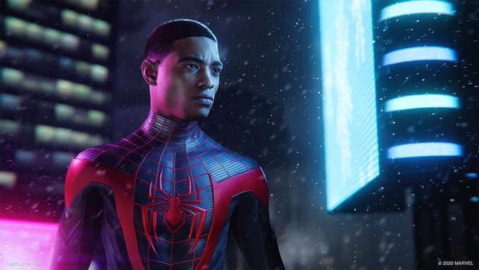 PS5首波作品《漫威蜘蛛人：邁爾斯摩拉斯》遊戲預告遭檢舉導致下架   圖：翻攝自推特
