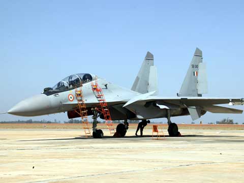 眼看中印關係越來越緊張，印度空軍「緊急採購」21架米格-29戰機（MiG-29）及12架蘇-30MKI戰機（Su-30MKI）。   圖：翻攝自蘇愷航空集團官網