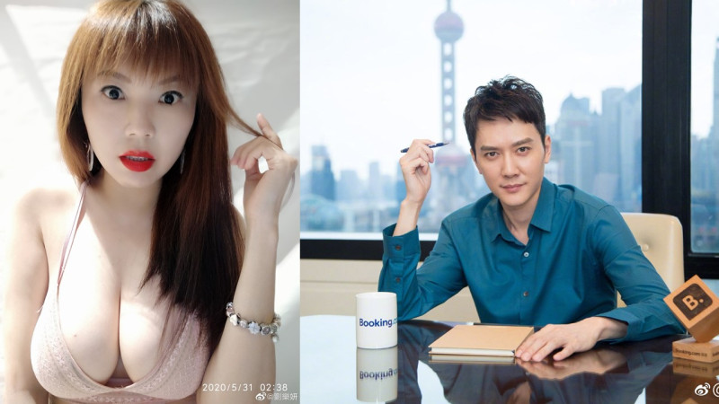 劉樂妍(左)發文表示，在中國，演藝圈的角色都是用錢買的，網友卻意外爆料馮紹峰(右)就是啊。   圖：翻攝微博