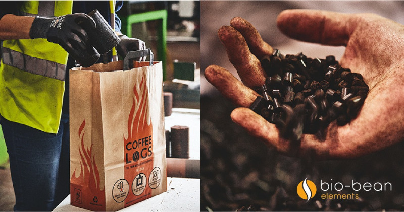 英國一家科技企業Bio-bean透過回收「咖啡渣」，將它們轉變為生物燃料。   圖：翻攝自Bio-bean臉書