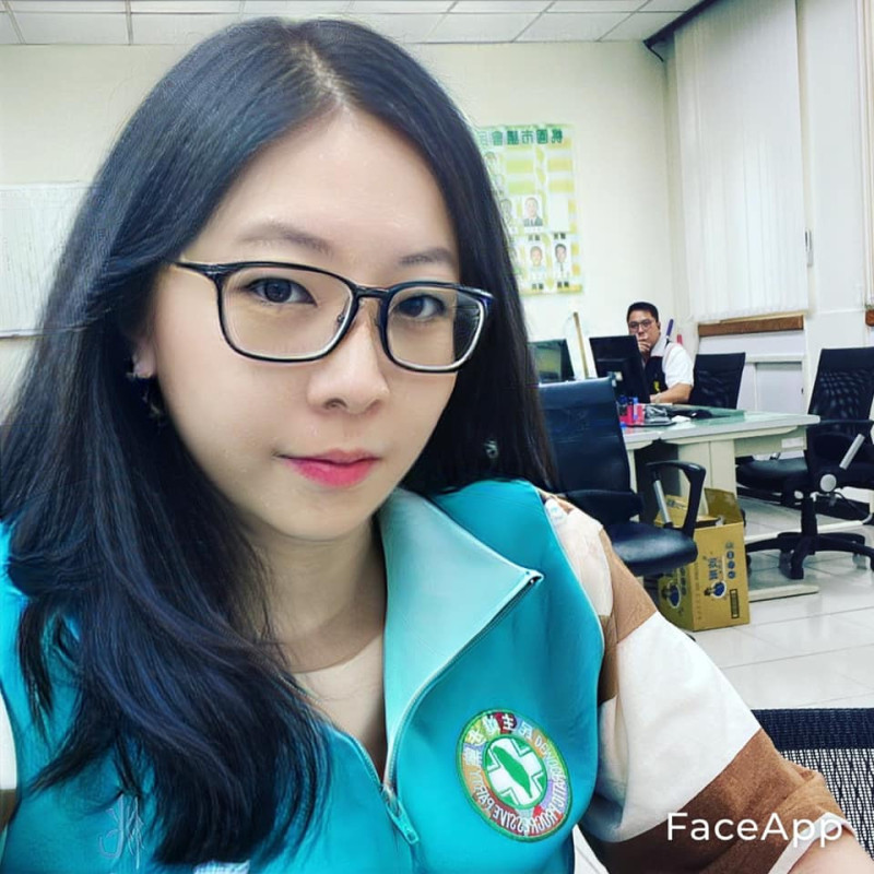 王浩宇也覺得自己FACEAPP後可獲得婦女保障名額   圖:擷取自臉書