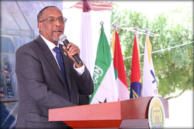 據消息人士說法，「非洲之角」國家索馬利蘭總統比希已任命一名代表駐台，雙方關係可望出現重大進展。   圖：取自twitter.com/musebiihi
