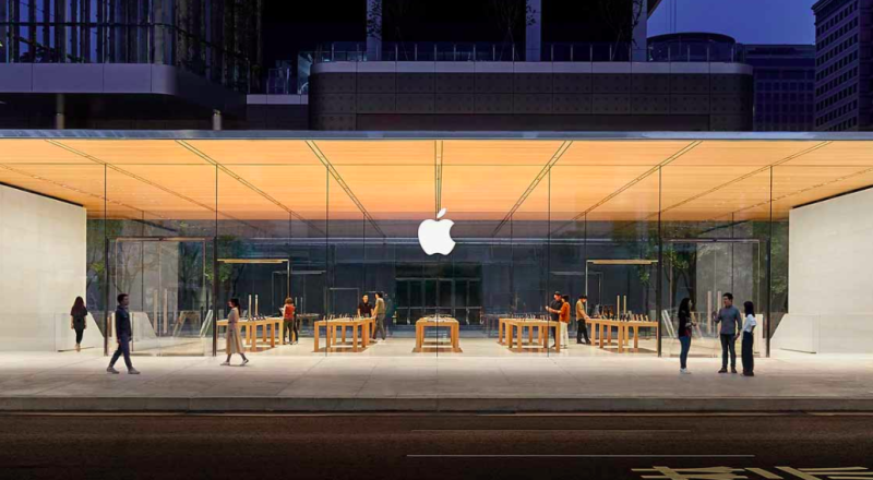 蘋果再關美國30間門市。   圖：擷取自蘋果官網