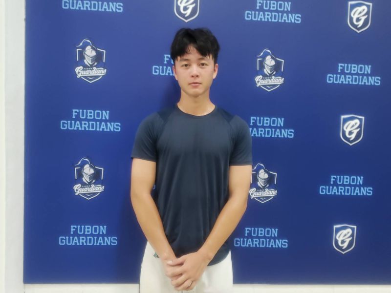 前中職球員林琨瑋的兒子林楷錡。   圖／黃建霖攝