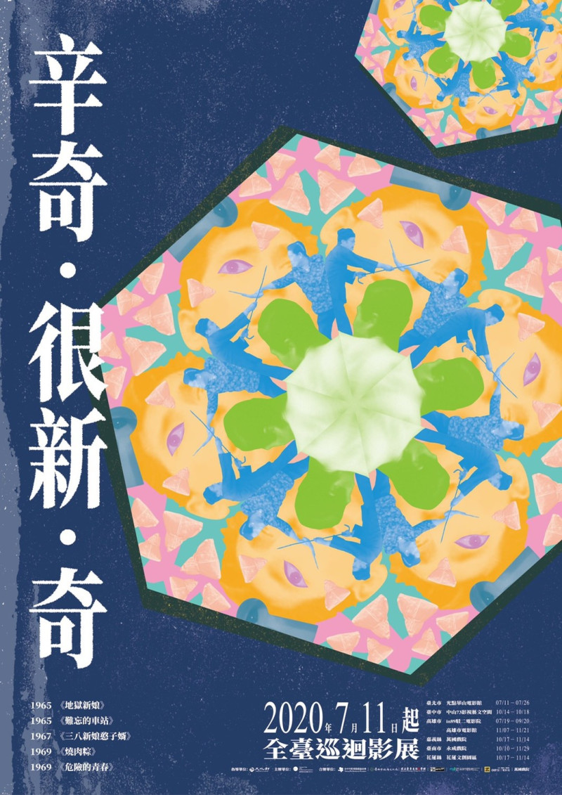 「辛奇・很新・奇」影展主視覺海報。   圖：影視聽中心/提供