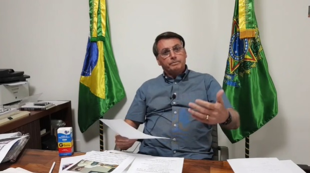 巴西總統波索納洛。   圖：翻攝波索納洛臉書