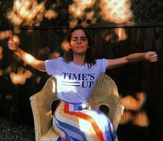 好萊塢知名女星艾瑪華森（Emma Watson）近年積極參與各項社會運動。   圖：翻攝自Emma Watson IG