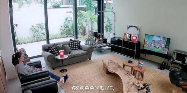 章子怡與老公汪峰在北京坐擁過億超級豪宅。   圖：翻攝自微博＠兔兔吃瓜娛樂