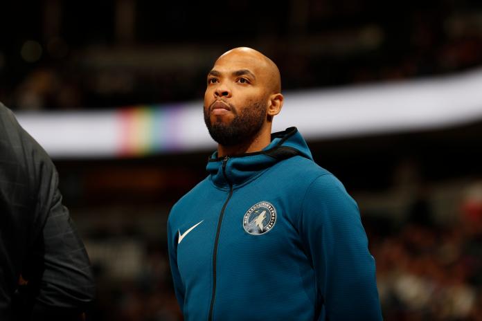 現效力紐約尼克隊的Taj Gibson。   圖／美聯社／達志影像