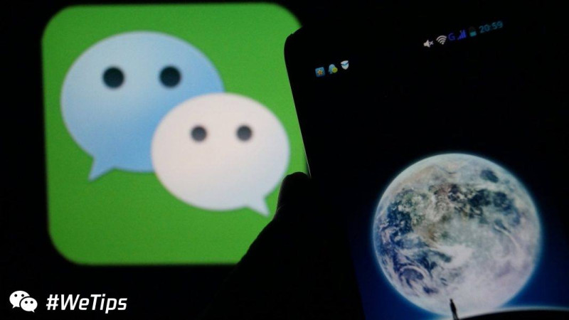 根據微博在中國的調查顯示，如果無法使用微信，約95%的中國民眾會改用其他手機，不會繼續使用iPhone。   圖：翻攝自WeChat 臉書