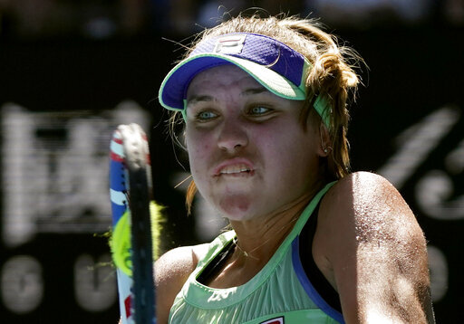 澳洲的巴蒂，是女網世界排名第一的網球選手，享有這樣殊榮的她，卻宣布因武漢肺炎疫情影響，不會參加西南公開賽及美國公開賽。   圖：達志影像/美聯社