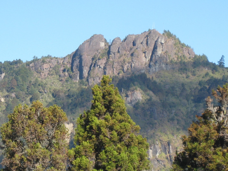 鄒族的靈山-大塔山。   圖：林務局／提供