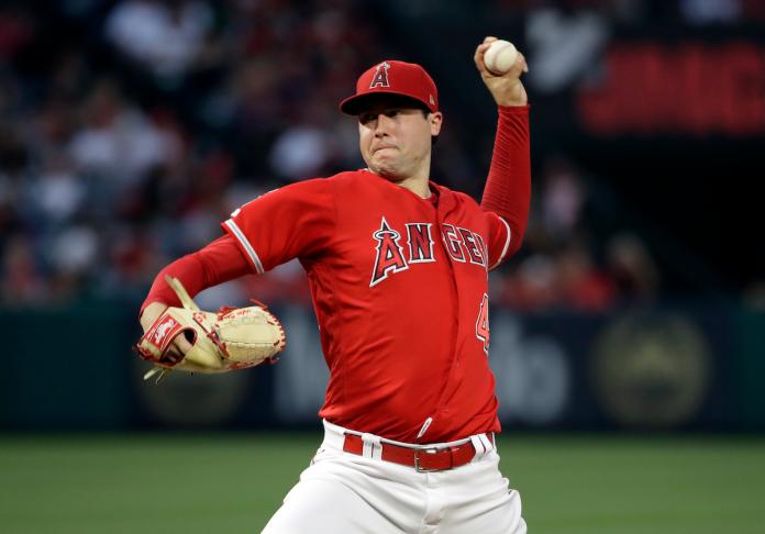 天使隊投手Tyler Skaggs在去年球季中驟逝。   圖／美聯社／達志影像