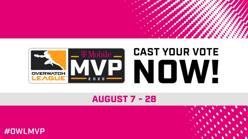 2020 年 T-Mobile《鬥陣特攻》職業電競聯賽 MVP 獎項投票活動開跑   圖：暴雪娛樂/提供