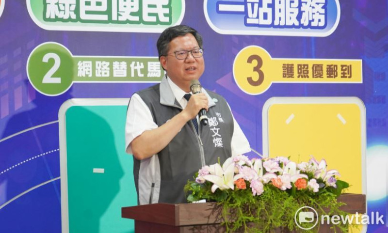 鄭文燦認為壹傳媒創辦人黎智英被逮，再次證明港版國安法是要把香港內地化。   圖：林昀真／攝