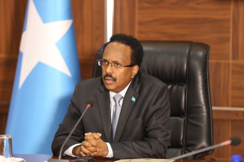索馬利亞總統法瑪霍譴責恐怖攻擊，是要阻止索國人民擺脫窮困。   圖：翻攝自法瑪霍推特