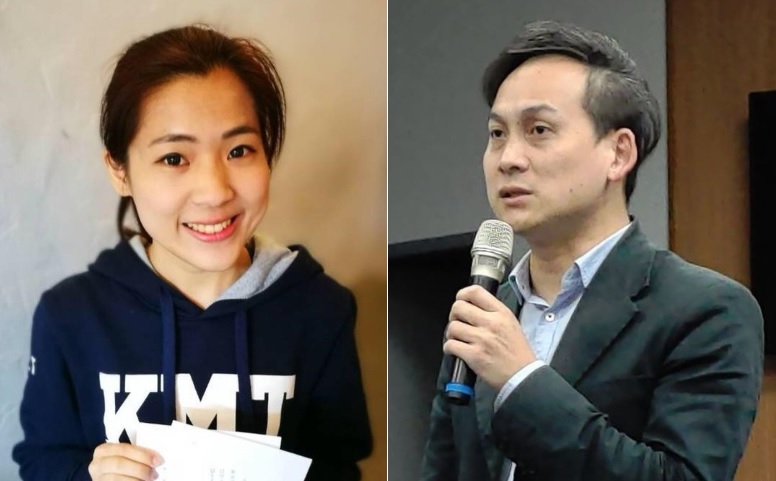 國民黨台北市議員徐巧芯（左）、國民黨新北市議員葉元之（右）。   圖：翻攝徐巧芯臉書、黃建豪/攝（合成圖）