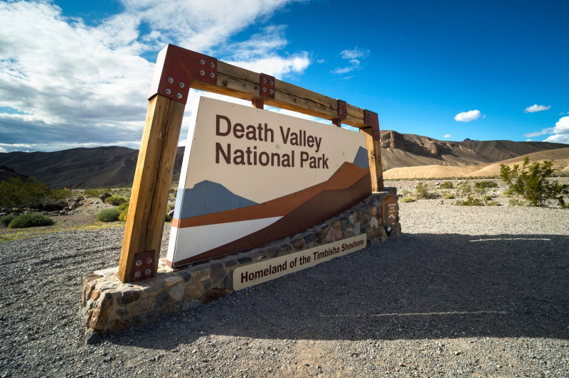 美國拉斯維加斯氣象站測出攝氏54.4的極端高溫，創下新紀錄。   圖：翻攝自Death Valley National Park臉書
