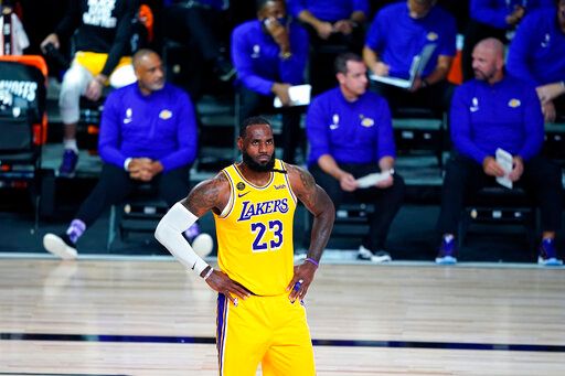 湖人球星「詹皇」Lebron James。   圖／美聯社／達志影像