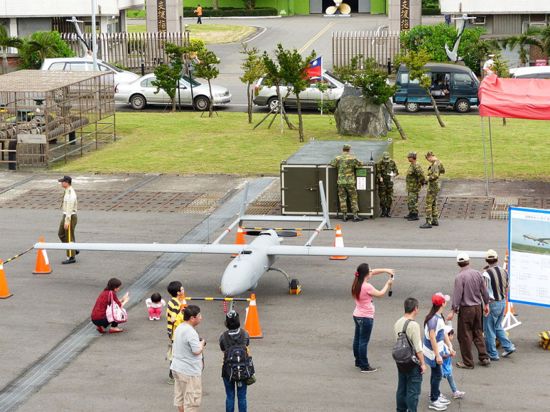 由國家中山科學研究院自主研發的銳鳶無人機。   圖：維基百科