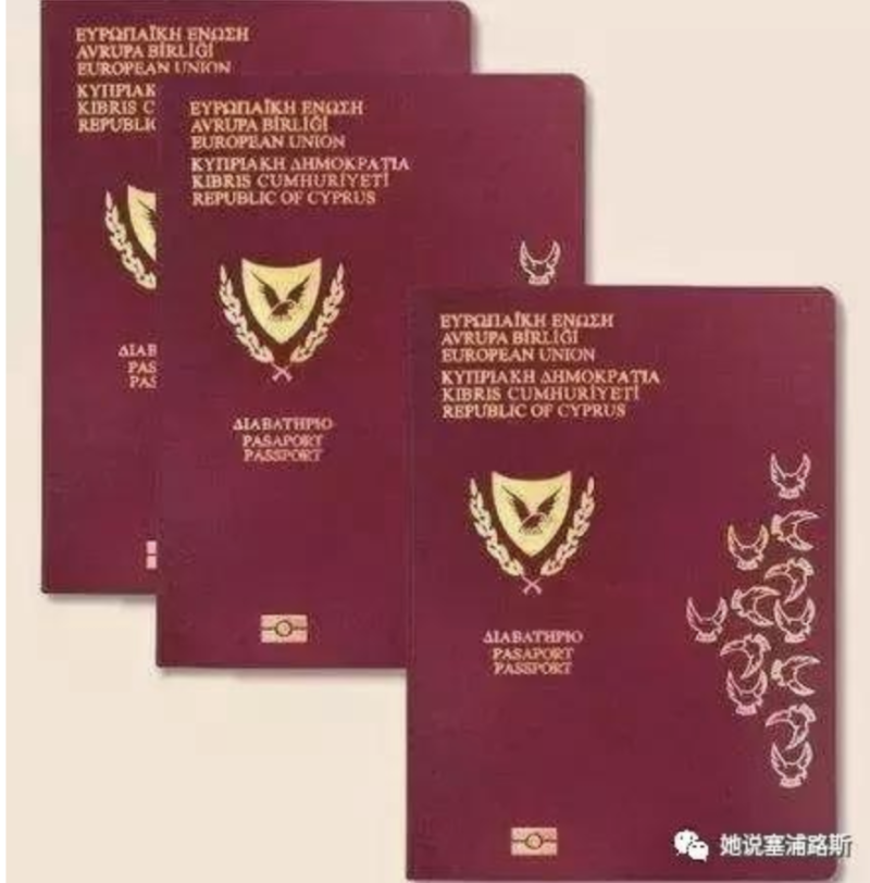 申請塞浦路斯的「黃金護照」需投資200萬歐元（約6411萬元台幣）。    圖：擷取自微信