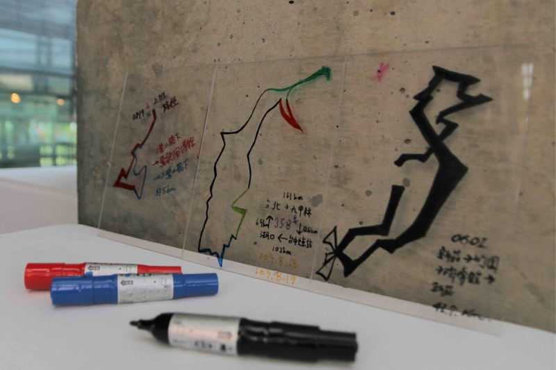 邀請有興趣的民眾一起來畫路徑寫日記，繪出自己的生活地圖。   圖：鶯歌陶瓷博物館提供