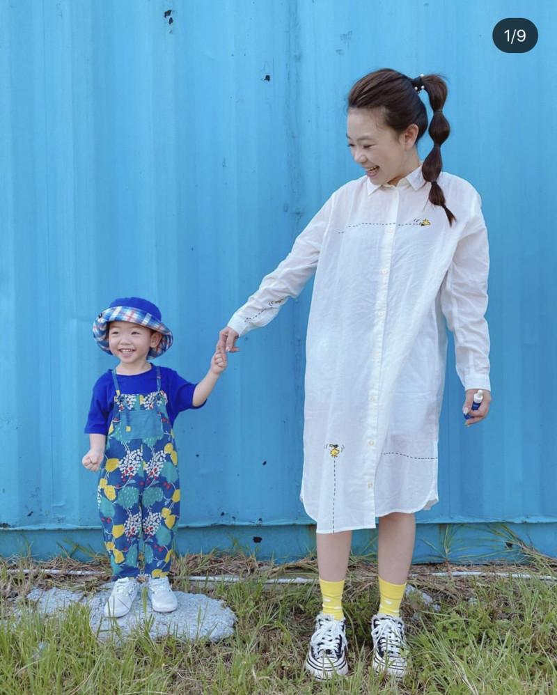蔡阿嘎老婆二伯(右)與大兒子蔡桃貴(左)。   圖：翻攝Instagram