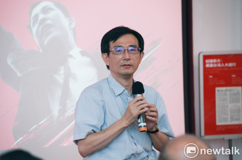 薛化元希望透過特展讓更多人理解台灣為何一定要努力成為一個正常的獨立國家。   圖：林昀真/攝