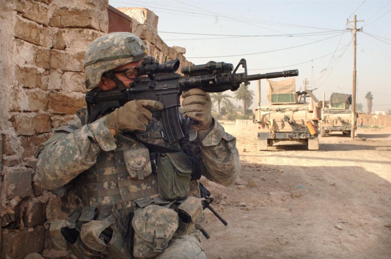 美國政府高官今天告訴記者，總統川普9日將宣布進一步縮減駐伊拉克美軍人數。   圖：取自美軍網頁army.mil