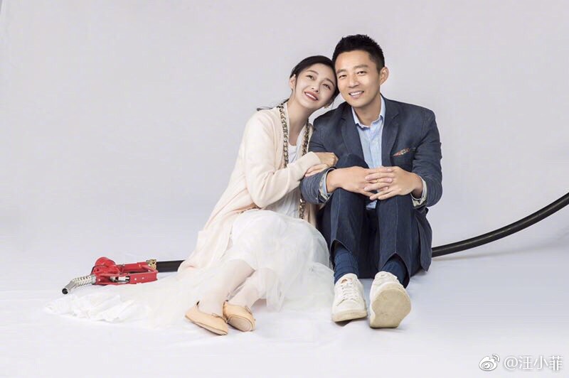 台灣女星大S徐熙媛(左)10年前嫁給中國富商汪小菲(右)，兩人婚後育有一對寶貝兒女。   圖：翻攝微博